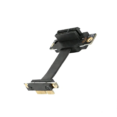 PCIE 3.0 1Kabel Sambungan X Hingga 1X 90 darjah